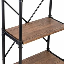 Best reviews of 😍 Honey Can Do 3-Tier Industrial Black Bookshelf 🎉 -Honey Can Do Sales Store D613899S 8