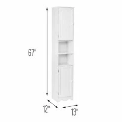 Coupon π Honey Can Do White Bathroom Storage Cabinet π 18 Coupon π Honey Can Do White Bathroom Storage Cabinet π -Honey Can Do Sales Store D613900S 7
