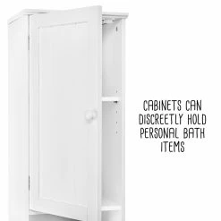 Coupon π Honey Can Do White Bathroom Storage Cabinet π 20 Coupon π Honey Can Do White Bathroom Storage Cabinet π -Honey Can Do Sales Store D613900S 9