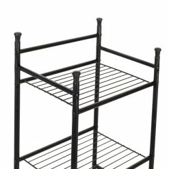 Coupon ✔️ Honey Can Do Black 6-Tier Space-Saving Shelving Tower 🔥 -Honey Can Do Sales Store D613901S 7