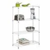Brand new β¨ Honey Can Do White 4-Tier Heavy-Duty Adjustable Shelving Unit π 2 Brand new β¨ Honey Can Do White 4-Tier Heavy-Duty Adjustable Shelving Unit π -Honey Can Do Sales Store D613903S 2