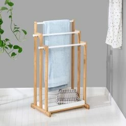 New 🛒 Honey Can Do 3-Tier Towel Rack 🤩 -Honey Can Do Sales Store D613907S 1