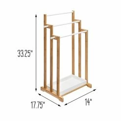 New 🛒 Honey Can Do 3-Tier Towel Rack 🤩 -Honey Can Do Sales Store D613907S 7
