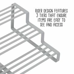 Hot Sale ⌛ Honey Can Do White 3 Tier Expandable Spice Rack 🧨 -Honey Can Do Sales Store D613909S 10