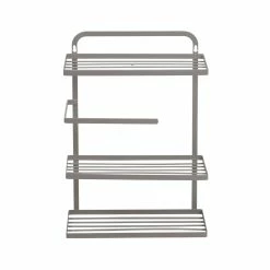 Best Sale ❤️ Honey Can Do Gray Spice Rack & Paper Towel Holder 🎉 -Honey Can Do Sales Store D613916S 7