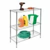 Outlet ⭐ Honey Can Do Chrome 3-Tier Heavy-Duty Adjustable Shelf Storage Unit 🤩 -Honey Can Do Sales Store D613917S 4