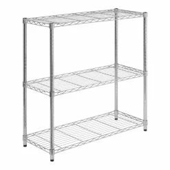 Outlet β Honey Can Do Chrome 3-Tier Heavy-Duty Adjustable Shelf Storage Unit π€© 19 Outlet β Honey Can Do Chrome 3-Tier Heavy-Duty Adjustable Shelf Storage Unit π€© -Honey Can Do Sales Store D613917S 5