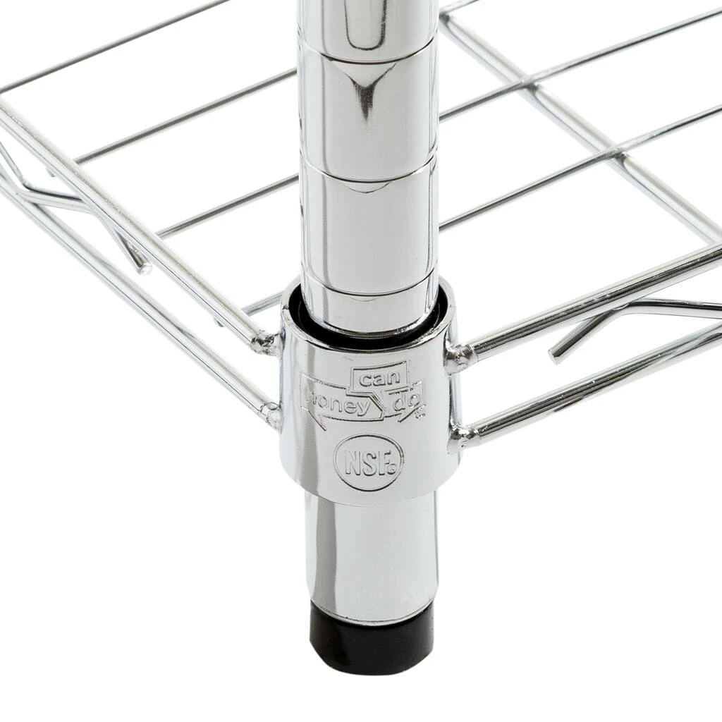 Outlet β Honey Can Do Chrome 3-Tier Heavy-Duty Adjustable Shelf Storage Unit π€© 11 Outlet β Honey Can Do Chrome 3-Tier Heavy-Duty Adjustable Shelf Storage Unit π€© - Image 9