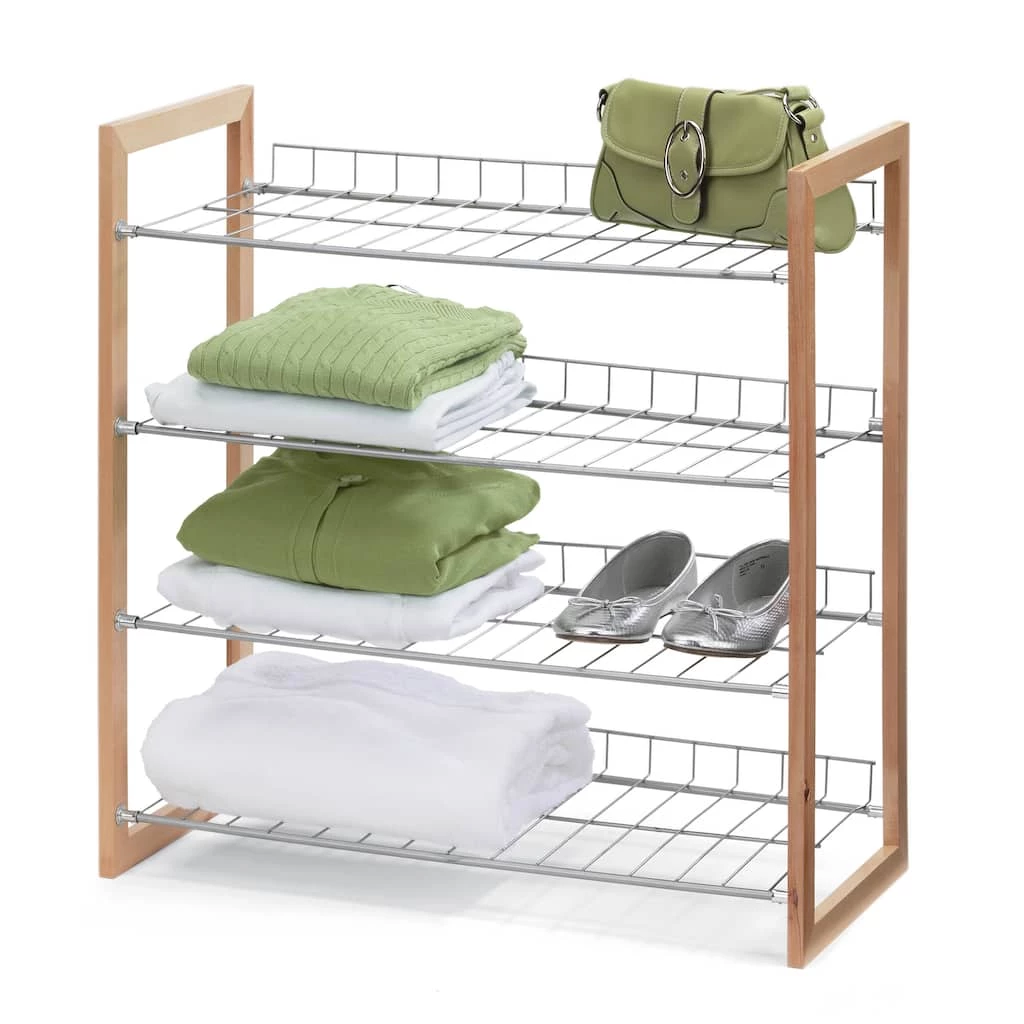 Outlet π Honey Can Do Wood & Metal Storage Shelf β€οΈ 3 Outlet π Honey Can Do Wood & Metal Storage Shelf β€οΈ