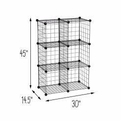 Cheap β¨ Honey Can Do Black 6 Cube Storage Set π 9 Cheap β¨ Honey Can Do Black 6 Cube Storage Set π -Honey Can Do Sales Store D613920S 4