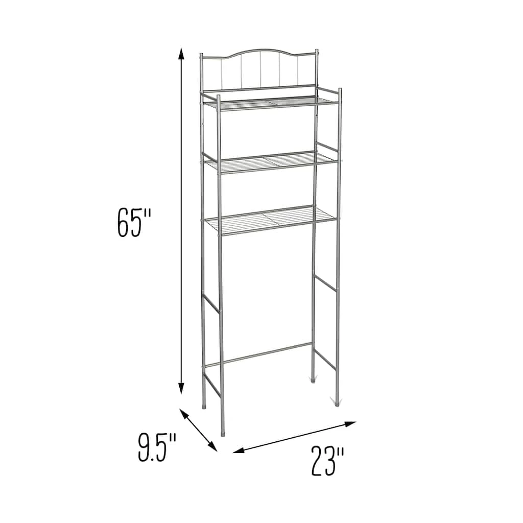 Wholesale 𧨠Honey Can Do Nickel 3-Shelf Over-The-Toilet Space Saver β 10 Wholesale 𧨠Honey Can Do Nickel 3-Shelf Over-The-Toilet Space Saver β - Image 8