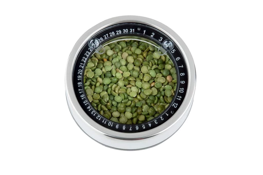 Brand new π Honey Can Do Kitchen Glass Jar Set with Fresh Date Dials, 4ct. π 6 Brand new π Honey Can Do Kitchen Glass Jar Set with Fresh Date Dials, 4ct. π - Image 4