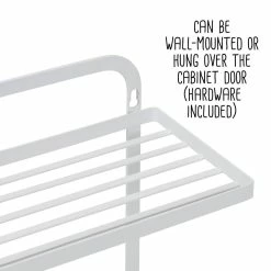 Cheap 😍 Honey Can Do White Spice Rack & Paper Towel Holder 👏 -Honey Can Do Sales Store D613926S 10