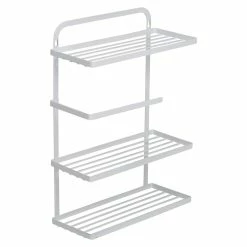 Cheap 😍 Honey Can Do White Spice Rack & Paper Towel Holder 👏 -Honey Can Do Sales Store D613926S 3