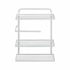 Cheap 😍 Honey Can Do White Spice Rack & Paper Towel Holder 👏 -Honey Can Do Sales Store D613926S 7