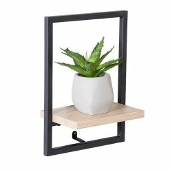 Cheapest 🔥 Honey Can Do 11" Vertical Floating Wall Shelf 🤩 -Honey Can Do Sales Store D613927S 3
