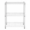Buy 😀 Honey Can Do White 3-Tier Heavy-Duty Adjustable Shelving Unit 💯 -Honey Can Do Sales Store D613932S 7