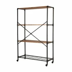 Hot Sale π Honey Can Do 4-Tier Industrial Rolling Bookshelf π€© 26 Hot Sale π Honey Can Do 4-Tier Industrial Rolling Bookshelf π€© -Honey Can Do Sales Store D613946S 12