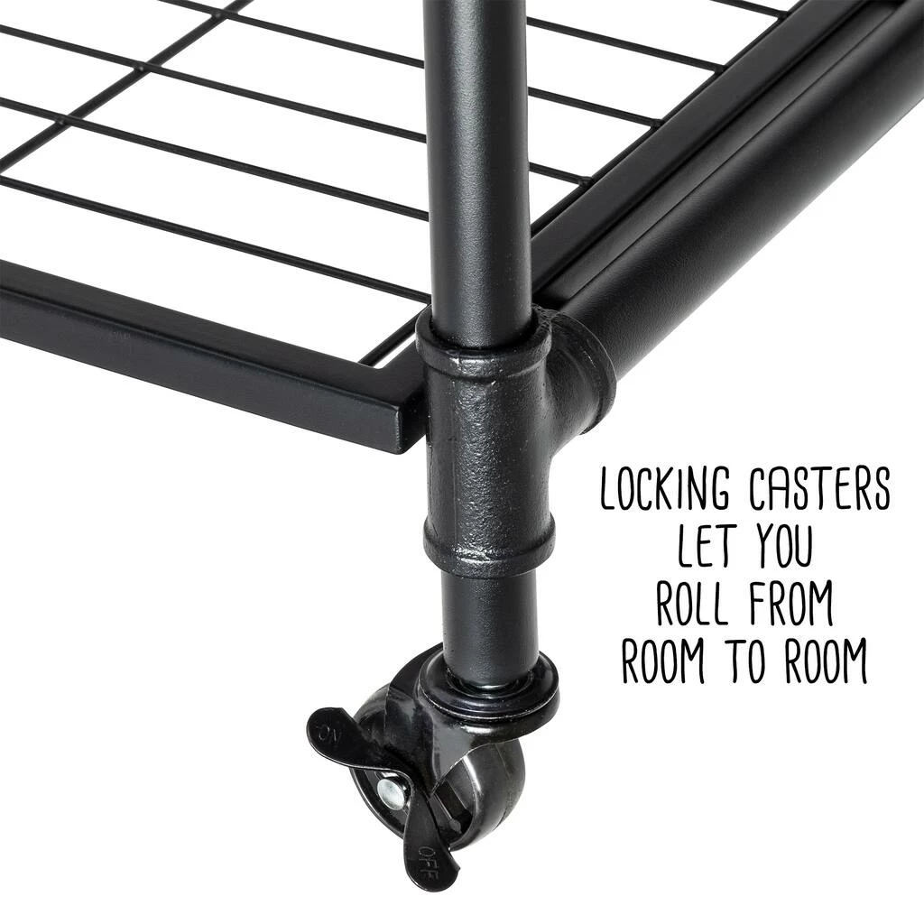 Hot Sale π Honey Can Do 4-Tier Industrial Rolling Bookshelf π€© 15 Hot Sale π Honey Can Do 4-Tier Industrial Rolling Bookshelf π€© - Image 13