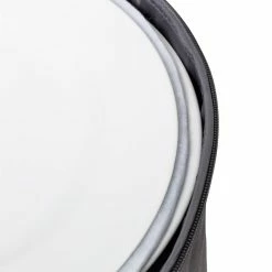 Cheapest 🎉 Honey Can Do 12" Gray Round Dinnerware Storage Box 👍 -Honey Can Do Sales Store D613950S 7