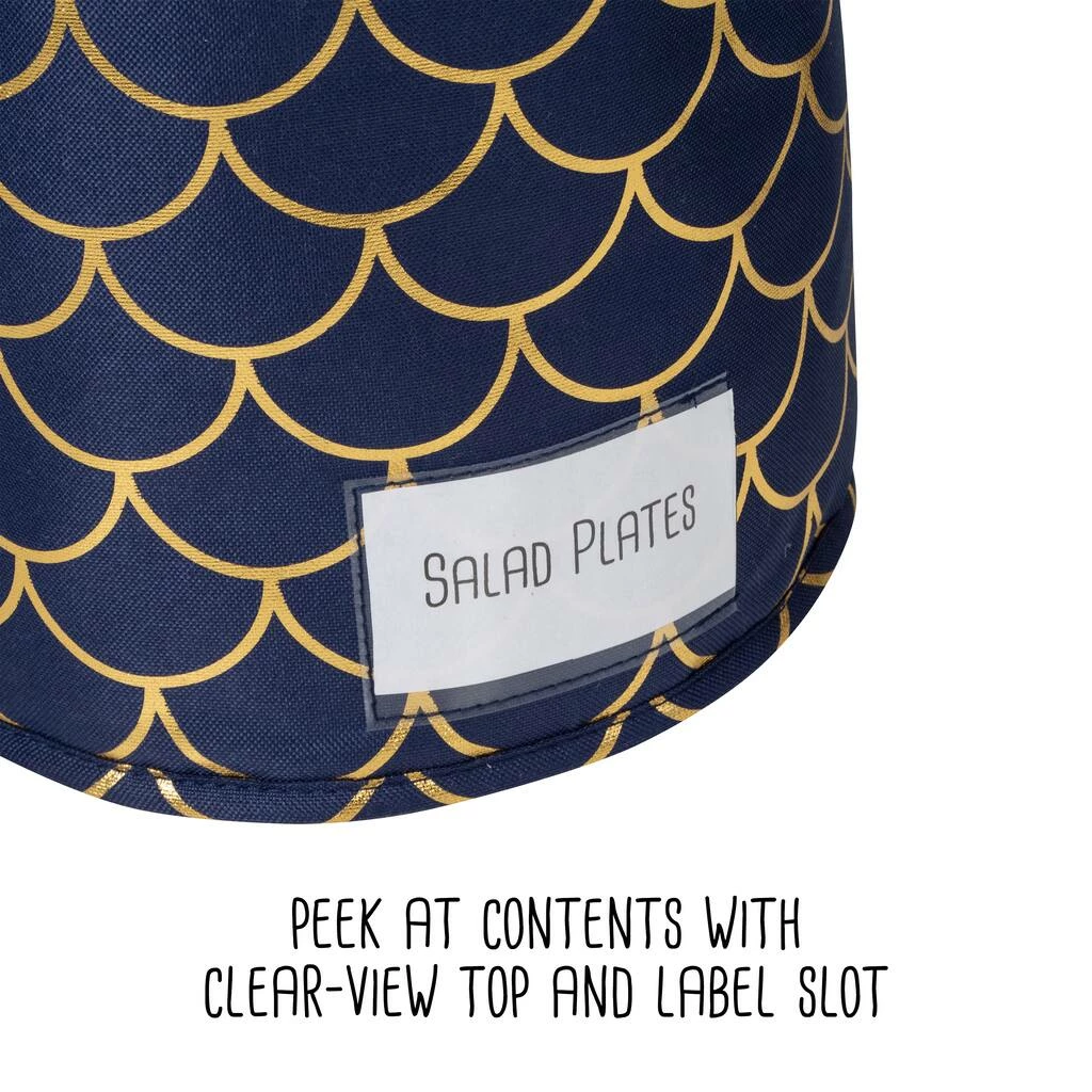 Best Sale π Honey Can Do Golden Scallop Round Dinnerware Storage Box Set β¨ 15 Best Sale π Honey Can Do Golden Scallop Round Dinnerware Storage Box Set β¨ - Image 13