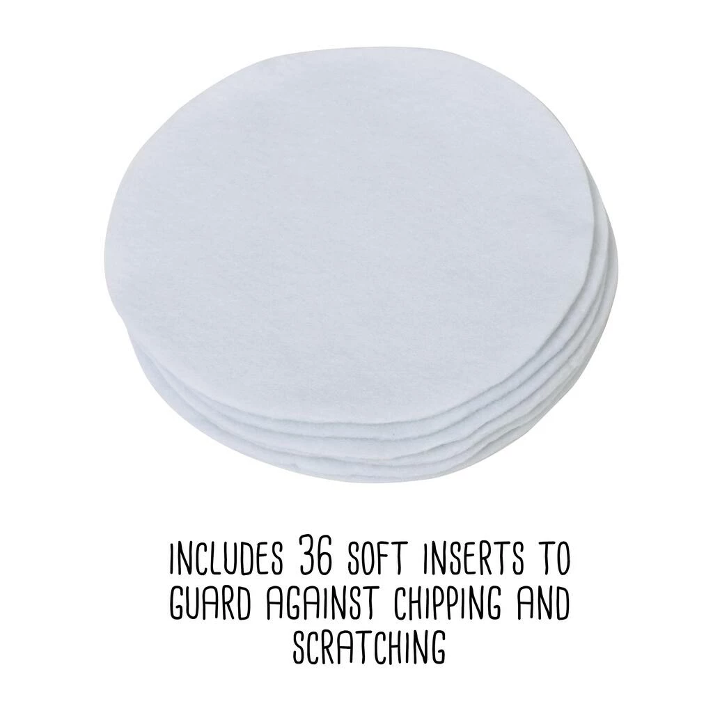 Best Sale π Honey Can Do Golden Scallop Round Dinnerware Storage Box Set β¨ 16 Best Sale π Honey Can Do Golden Scallop Round Dinnerware Storage Box Set β¨ - Image 14