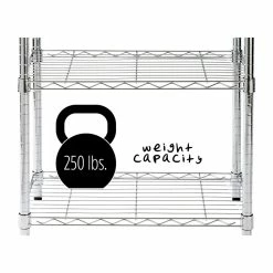 Flash Sale ✨ Honey Can Do Chrome 6-Tier Heavy-Duty Adjustable Shelving Unit 🛒 -Honey Can Do Sales Store D613953S 11