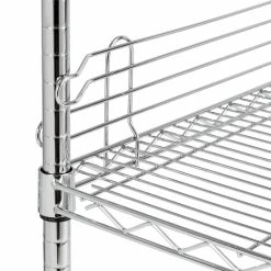 Flash Sale ✨ Honey Can Do Chrome 6-Tier Heavy-Duty Adjustable Shelving Unit 🛒 -Honey Can Do Sales Store D613953S 8
