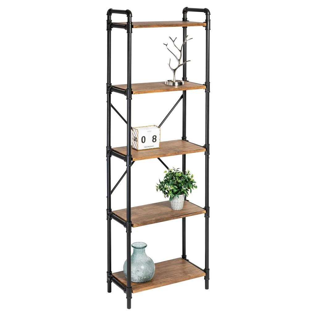 Deals π Honey Can Do Black 5-Tier Industrial Bookshelf π 5 Deals π Honey Can Do Black 5-Tier Industrial Bookshelf π - Image 3
