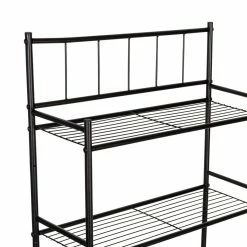 Deals 🥰 Honey Can Do Black Over-The-Toilet Space Saver Shelving Unit 😉 -Honey Can Do Sales Store D613965S 6