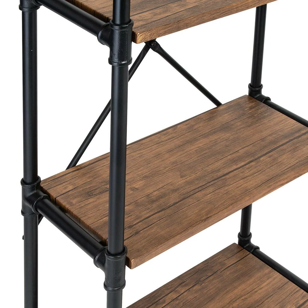 Budget π₯° Honey Can Do Black 4-Tier Industrial Bookshelf π€© 9 Budget π₯° Honey Can Do Black 4-Tier Industrial Bookshelf π€© - Image 7