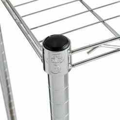 Best Pirce 🔥 Honey Can Do Chrome 5-Tier Heavy-Duty Adjustable Shelving Unit 🎁 -Honey Can Do Sales Store D613975S 9