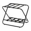 Deals 😍 Honey Can Do Black 2-Tier KD Luggage Rack 😉 -Honey Can Do Sales Store D613977S 3