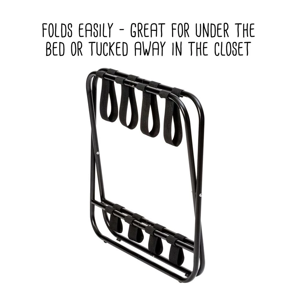Deals π Honey Can Do Black 2-Tier KD Luggage Rack π 10 Deals π Honey Can Do Black 2-Tier KD Luggage Rack π - Image 8