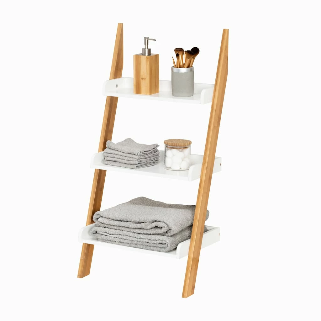 New π Honey Can Do White 3-Tier Leaning Ladder Shelf β€οΈ 3 New π Honey Can Do White 3-Tier Leaning Ladder Shelf β€οΈ