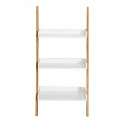 New π Honey Can Do White 3-Tier Leaning Ladder Shelf β€οΈ 12 New π Honey Can Do White 3-Tier Leaning Ladder Shelf β€οΈ -Honey Can Do Sales Store D613980S 4