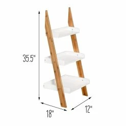 New π Honey Can Do White 3-Tier Leaning Ladder Shelf β€οΈ 14 New π Honey Can Do White 3-Tier Leaning Ladder Shelf β€οΈ -Honey Can Do Sales Store D613980S 6