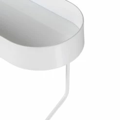 Best reviews of 😍 Honey Can Do White Wall Mounted Bathroom Shelf with Towel Bar & Oval Top Tray ⌛ -Honey Can Do Sales Store D613981S 5