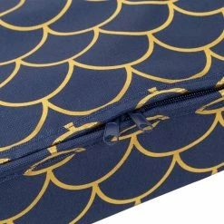 Cheap ✔️ Honey Can Do Golden Scallop Print Stemware Storage Box Set 👏 -Honey Can Do Sales Store D613984S 8