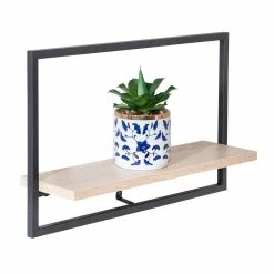 Hot Sale 🤩 Honey Can Do Long Floating Wall Shelf ⌛ -Honey Can Do Sales Store D613988S 3