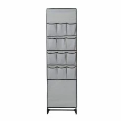 Wholesale 🎁 Honey Can Do 27" Gray Portable Wardrobe Closet with Cover & Side Pockets 🎉 -Honey Can Do Sales Store D613990S 10