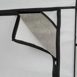 Wholesale 🎁 Honey Can Do 27" Gray Portable Wardrobe Closet with Cover & Side Pockets 🎉 -Honey Can Do Sales Store D613990S 11