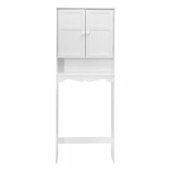 Flash Sale ⌛ Honey Can Do Bathroom Space Saver Cabinet 😉 -Honey Can Do Sales Store D613992S 5