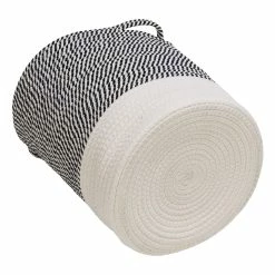 Buy π Honey Can Do Gray & White Two-Tone Cotton Rope Basket Set π 14 Buy π Honey Can Do Gray & White Two-Tone Cotton Rope Basket Set π -Honey Can Do Sales Store D614065S 5