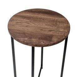 Discount π Honey Can Do Natural X-Pattern Base Round Side Table π 14 Discount π Honey Can Do Natural X-Pattern Base Round Side Table π -Honey Can Do Sales Store D614070S 4