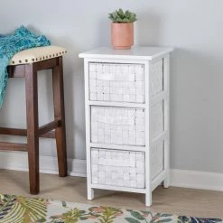 Top 10 🛒 Honey Can Do 25" Small White Storage Cabinet 💯 -Honey Can Do Sales Store D614072S 1