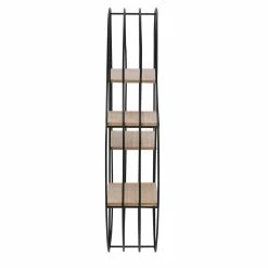 Best deal ⭐ Honey Can Do 20" Black Four-Tier Circular Decorative Metal Wall Shelf 👏 -Honey Can Do Sales Store D614073S 8