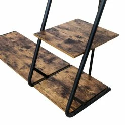 Flash Sale 🥰 Honey Can Do 68" Freestanding Open Closet Wardrobe with Wood Shelf & Black Metal Frame 🧨 -Honey Can Do Sales Store D614085S 7