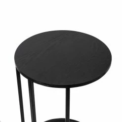 Wholesale 🔥 Honey Can Do Black Round C End Table 🌟 -Honey Can Do Sales Store D614088S 4