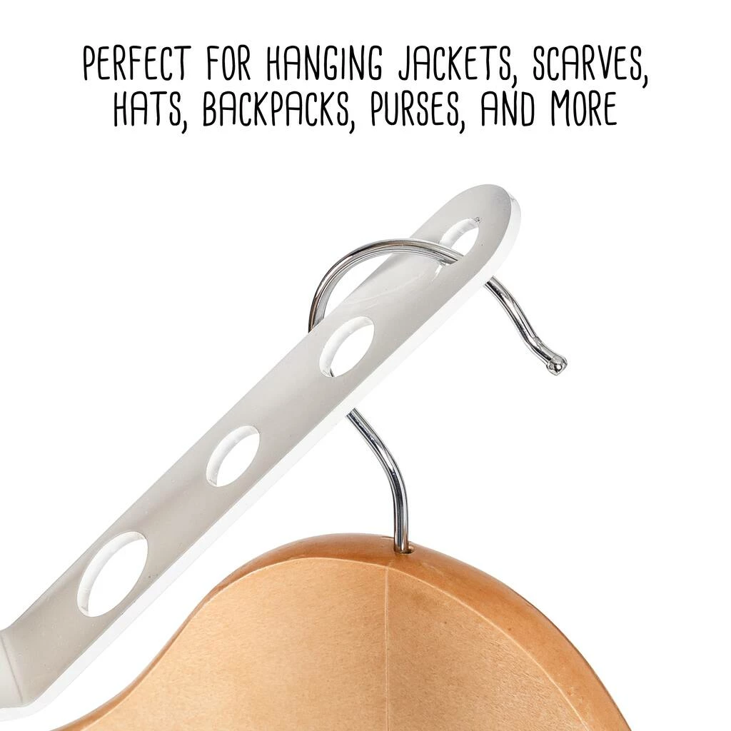 New ✔️ Honey Can Do 70" White Modern Standing 🧥 Coat Rack ✨ 12 New ✔️ Honey Can Do 70" White Modern Standing 🧥 Coat Rack ✨ - Image 10